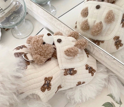 BEAR DECOR DOG HARNESS VEST