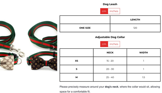 PAWCCI BOW TIE COLLAR & LEASH SET